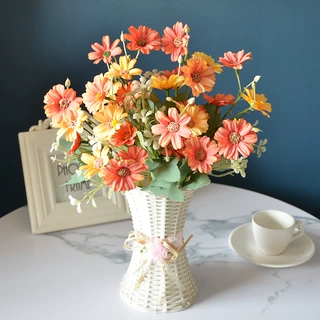 23款跳兰菊把花雏菊把花ins风小野菊把束田园风装饰花环门楣插花