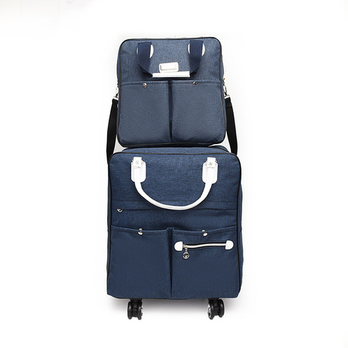 Short-distance travel bag mother bag luggage bag universal wheel boarding case trolley bag women's lightweight travel bag business trip luggage