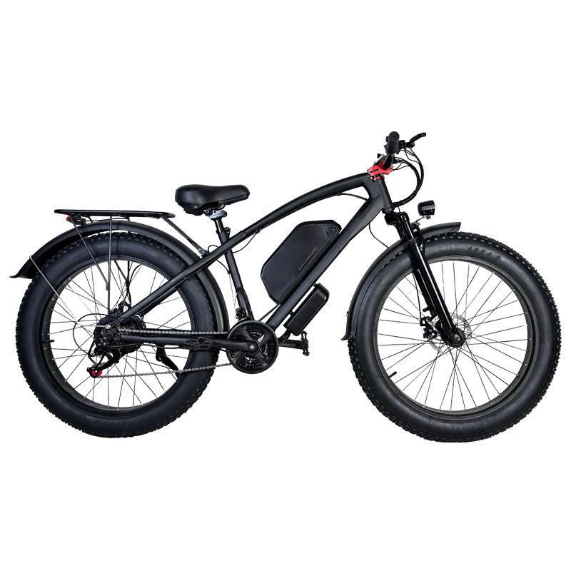 Cross-Border 26inch Electric Bicycle with Variable Speed, Suitable for Off-Road, Beach, Snow, and Mountain Biking, with Extra-Wide 4.0 Large Tires Cross-Border 26inch Electric Bicycle with Variable Speed, Suitable for Off-Road, Beach, Snow, and Mountain Biking, with Extra-Wide 4.0 Large Tires
