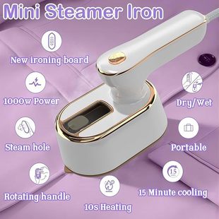 Foreign Trade Hot-Selling Handheld Garment Ironing Machine Convenient Test Steam Brush Cross-Border Household Electric Iron Ready for Delivery