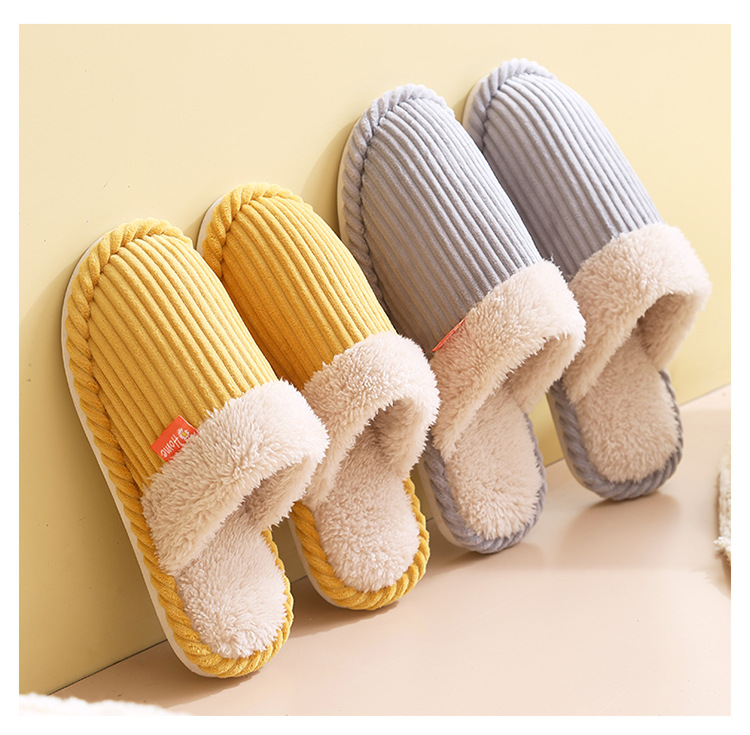 Unisex Casual Solid Color Round Toe Home Slippers display picture 4