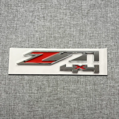 Suitable for Chevrolet Modified Z71 Car logo - silver-red