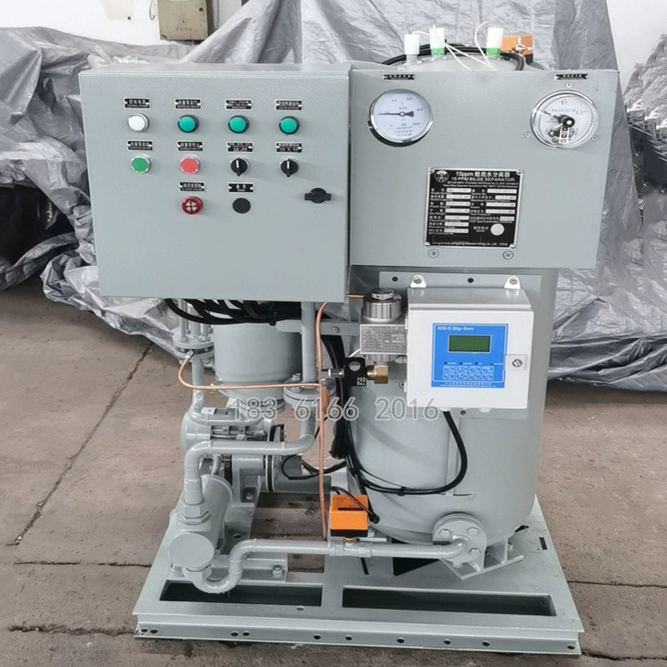 Новый стандарт 1/2/3/4/5 тонн морской масляной воды сепаратор 15ppm днимая резервуарная установка для очистки сточных вод CCS