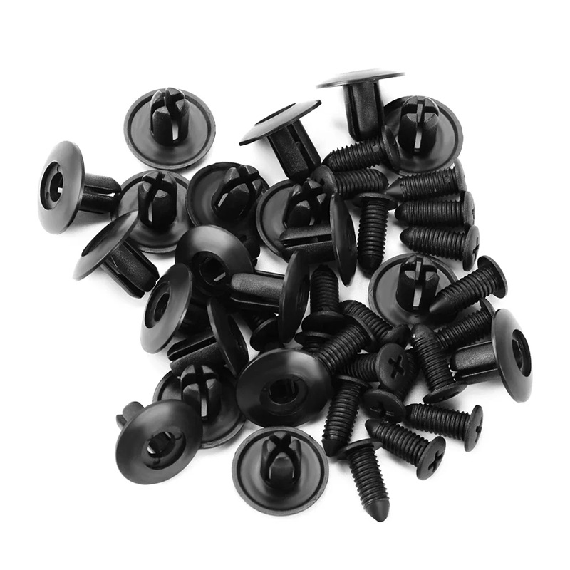 通用型8mm孔径膨胀卡扣叶子板内衬塑料车身挡泥板保险杠紧固件