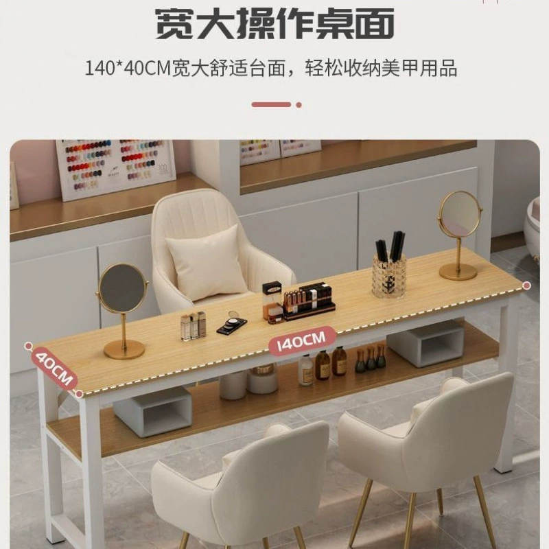 Интернет красный маникюрный стол специальный экономичный маникюрный магазин стол стул набор японский легкий роскошный одиночный двойной маникюрный стол