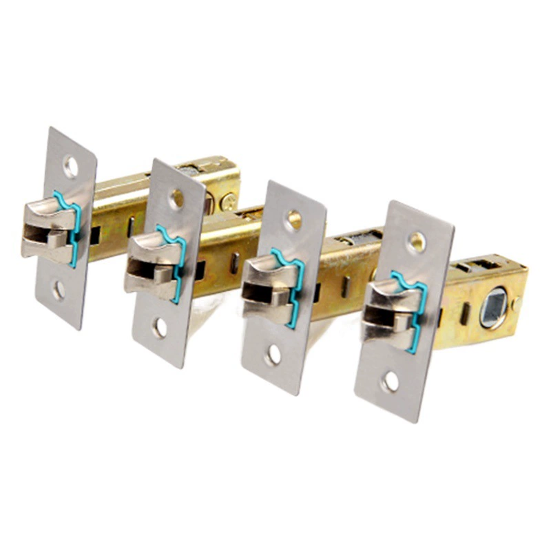 Болт замка ванной комнаты вставка сплава цинка стиральная Туалет трехвилочный беззвучный замок цилиндр дверной замок Ванная комната одиночный язык