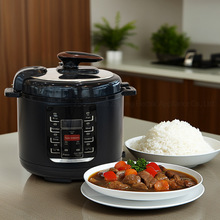 智能觸摸屏5-6人電壓力鍋6升電飯煲家用燜煮燉高觸控屏不銹鋼內膽
