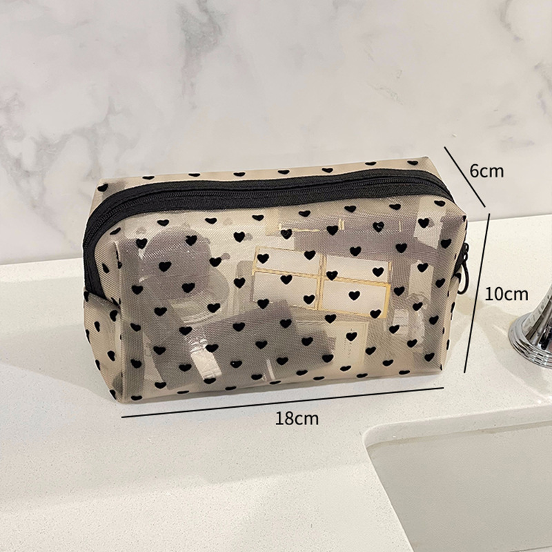 2023 Nueva celebridad de Internet bolsa de cosméticos portátil de alta gama de gran capacidad de tamaño pequeño bolsa de almacenamiento de cosméticos bolsa de lavado