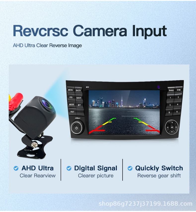 Suitable for Mercedes-Benz W211 7inch Car Multimedia Player Carplay Car Navigation Universal Car Navigation System