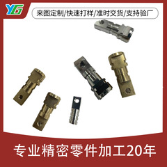 Cnc加工ニッケルメッキ黄銅コネクタ金物部品コネクタ金物部品高導電耐食摩耗