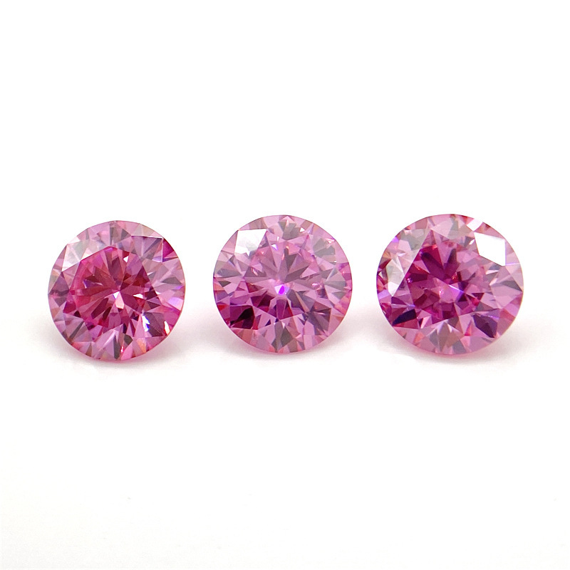 VVS Clarity FDJZ-056-Moissanite Round Brilliant Cut VVS Moissanite GRA Certificate Lab Created Gemstones