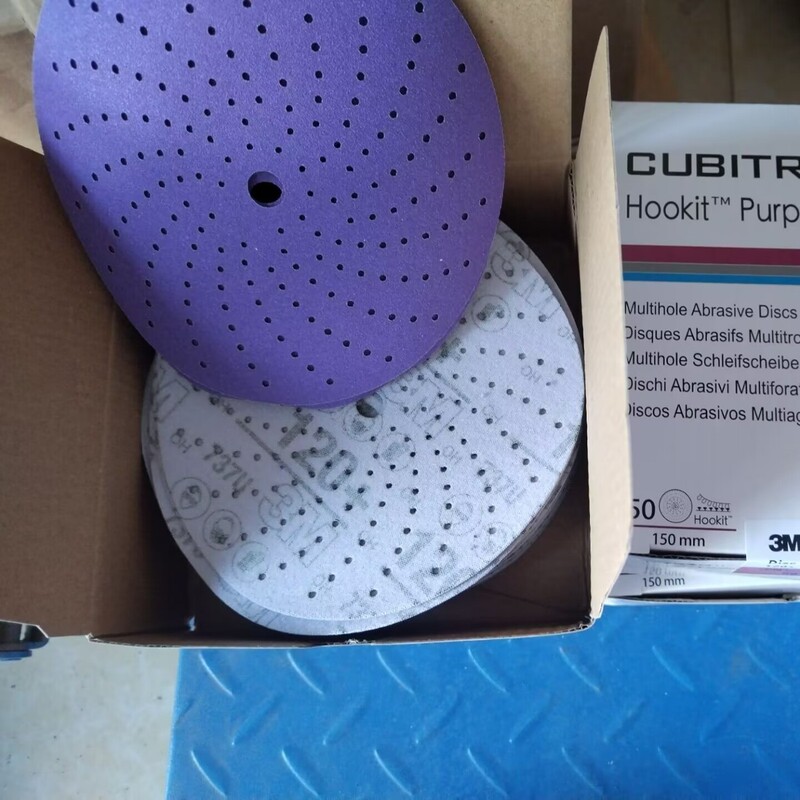 3M737U パープル サイクロン サンドペーパー - Cubitron II Hookit Abrasive Disc737U|undefined