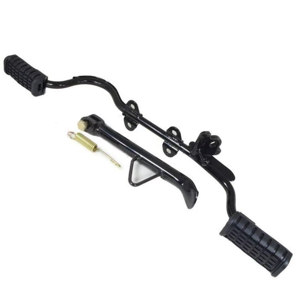 Curved beam motorcycle parts: Dayang DY100 side stand, 110 Tai Honda side support assembly