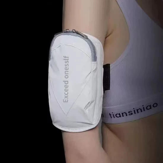 Running arm bag outdoor sports mobile phone arm band arm sleeve men and women arm bag wrist bag running phone bag wholesale