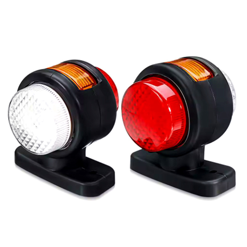 Mengqisenka car side lights side lights show wide lights waist lights 12V/24V red, yellow and white European and American trailer MK-153