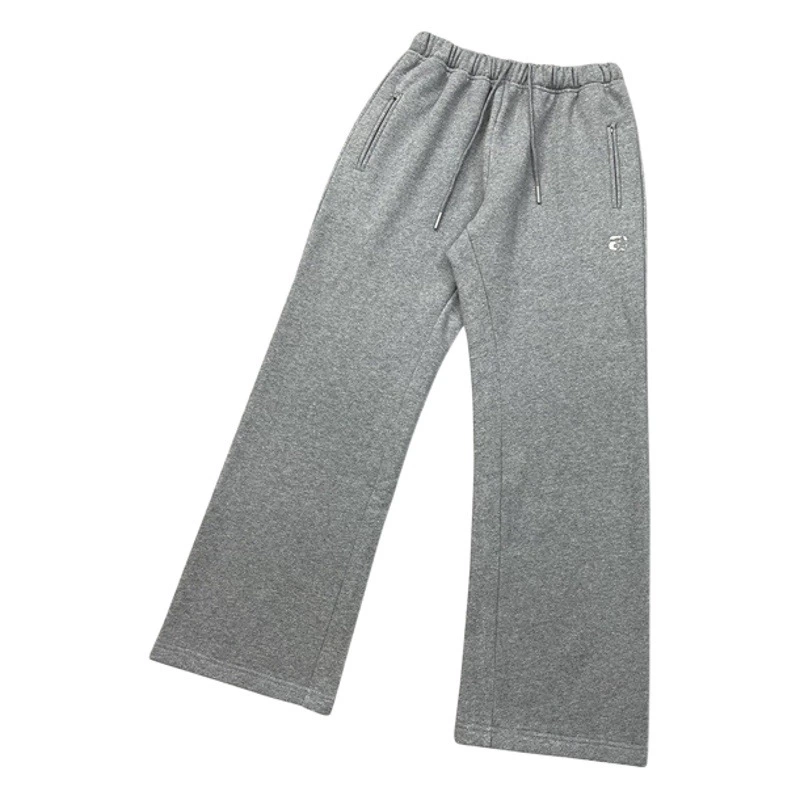 Yang Mi в том же стиле King, серый блестящий Повседневный свободный свитер из чистого хлопка для мужчин и женщин, брюки, костюм, куртка