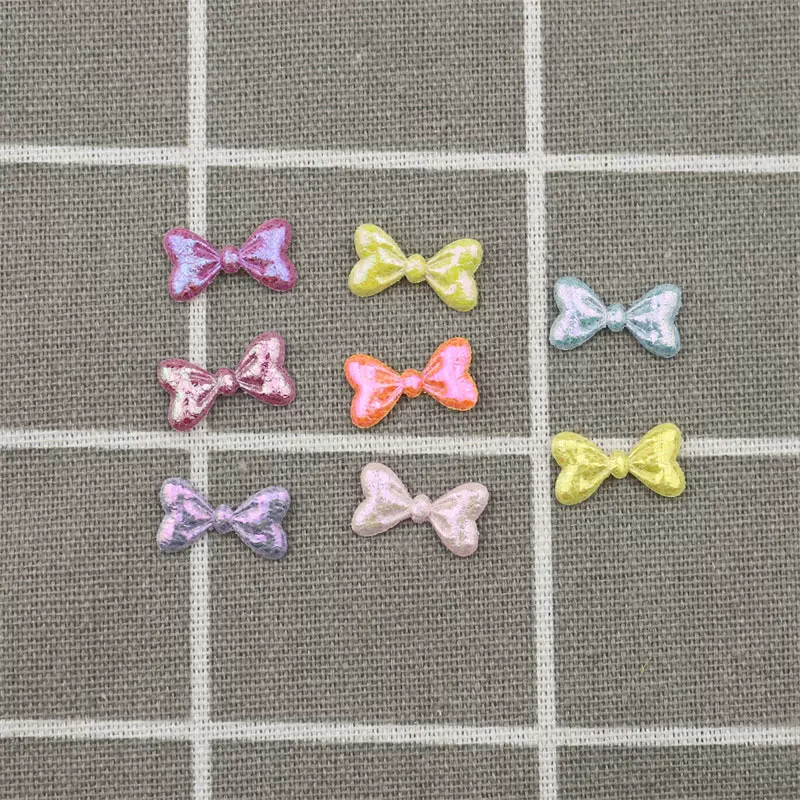 1.5cm鹿绒皮蝴蝶结饰品配件 diy头饰配饰材料 服装玩具装饰辅料