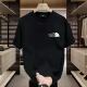 [10% Discount Zone] Outlets Counter American Heavy Short-sleeved T-shirt ins Loose Crewneck Top