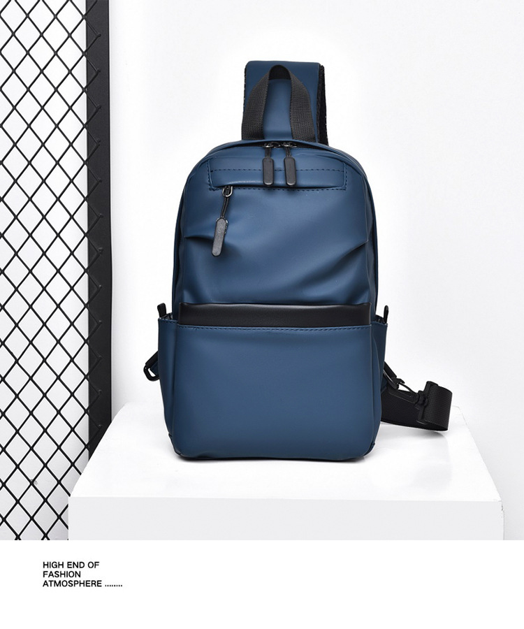 Men's Crossbody Bag Large Capacity Casual Chest Shoulder Pack_voghion.com