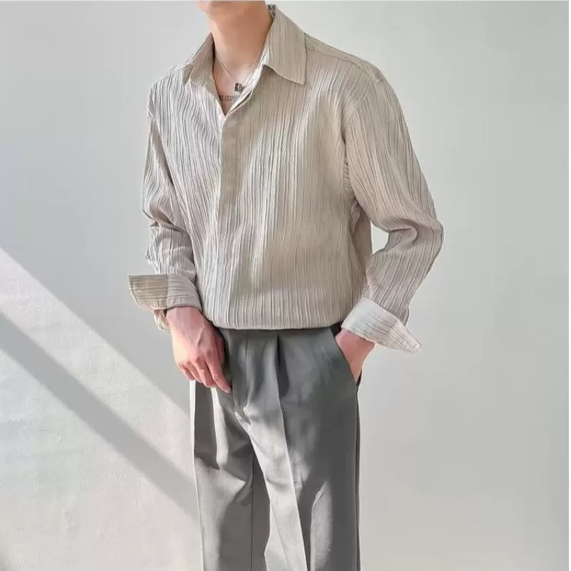 Стильная премиум-рубашка Trend shirt в корейском стиле, бренд , элегантная повседневная вещь