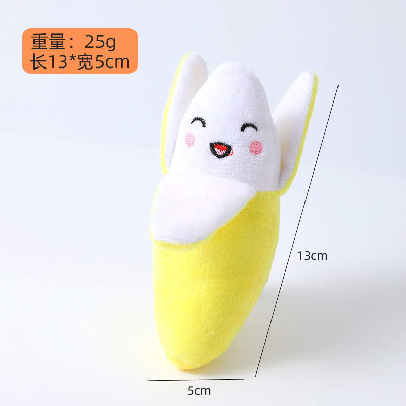 Gran cantidad en stock al por mayor pipipetao peluche sonando juguete para mascotas fruta pollo pierna hueso peluche juguete perro juguete