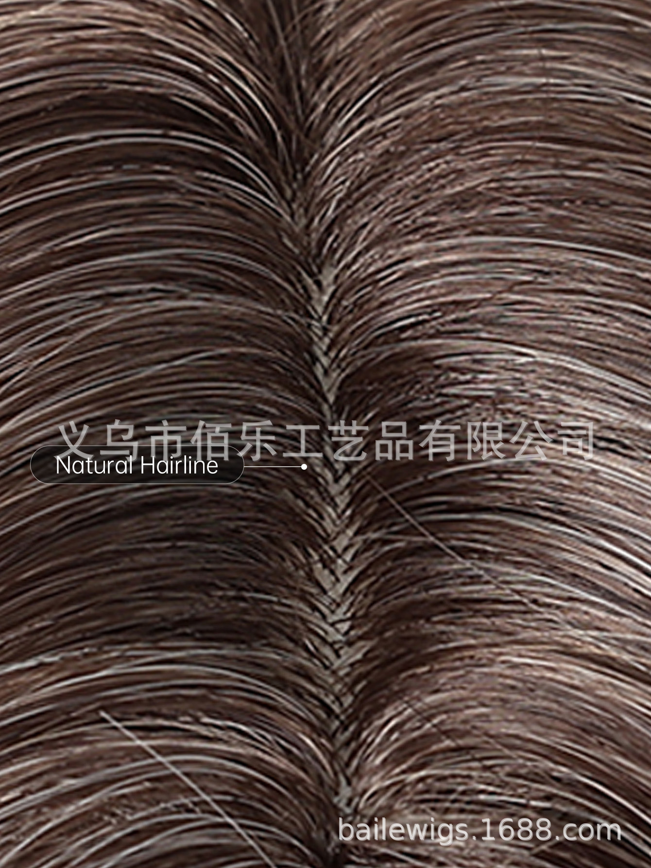 Europa y los Estados Unidos pelucas de platino cubierta de cabello sintético cabello dividido en la parte superior gradiente cabello rizado largo fibra química mujer