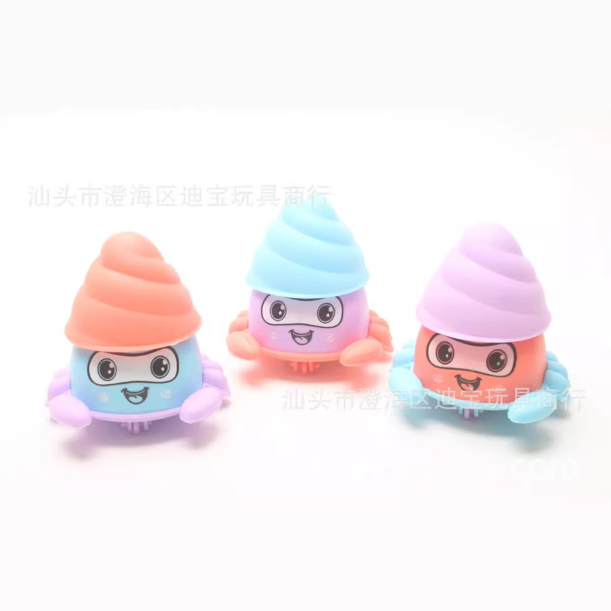 7.5cm Pull Back Snail Crab 100MM Gashapon Toy Gift