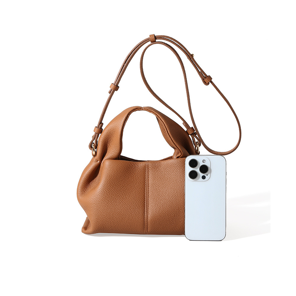 Best-Selling Genuine Leather Women's Bag Crossbody Handbag Top Grain Cowhide Tote Small Commuter Versatile Shoulder Bag - Thumbnail 5