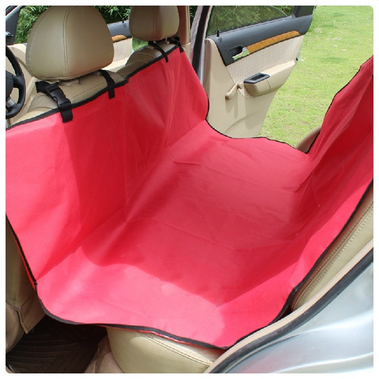 Multifuncional desmontable mascota coche asiento trasero cojín impermeable anti-sucio coche perro coche artefacto resistente a los arañazos