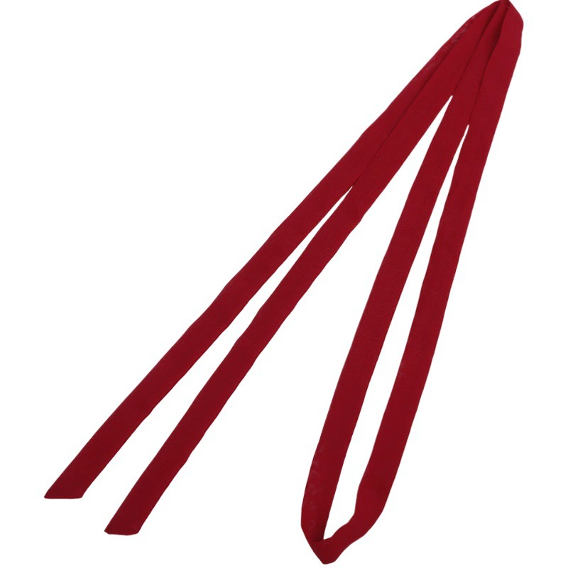 Hanfu лента тонкая резинка для волос антикварные аксессуары для волос галстук для волос тонкая лента ремешок стройные красные волосы веревка Старинное платье головной убор женщины