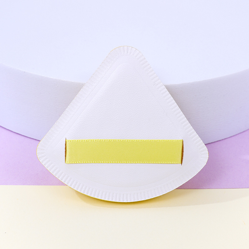 Puff de algodón de azúcar triangular personalizado de fábrica no come polvo súper suave y grueso esponja de maquillaje colchón de aire herramientas de belleza al por mayor