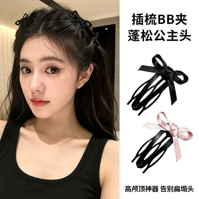 Bow hair comb, BB clip, bangs hair clip, women's forehead side fringe clip, small clip for high crown, invisible hairpin, hair accessory Bow hair comb, BB clip, bangs hair clip, women's forehead side fringe clip, small clip for high crown, invisible hairpin, hair accessory
