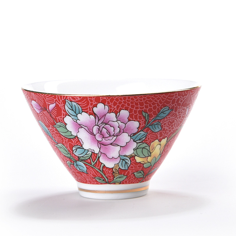 꽃모자컵-레드 (70ML)