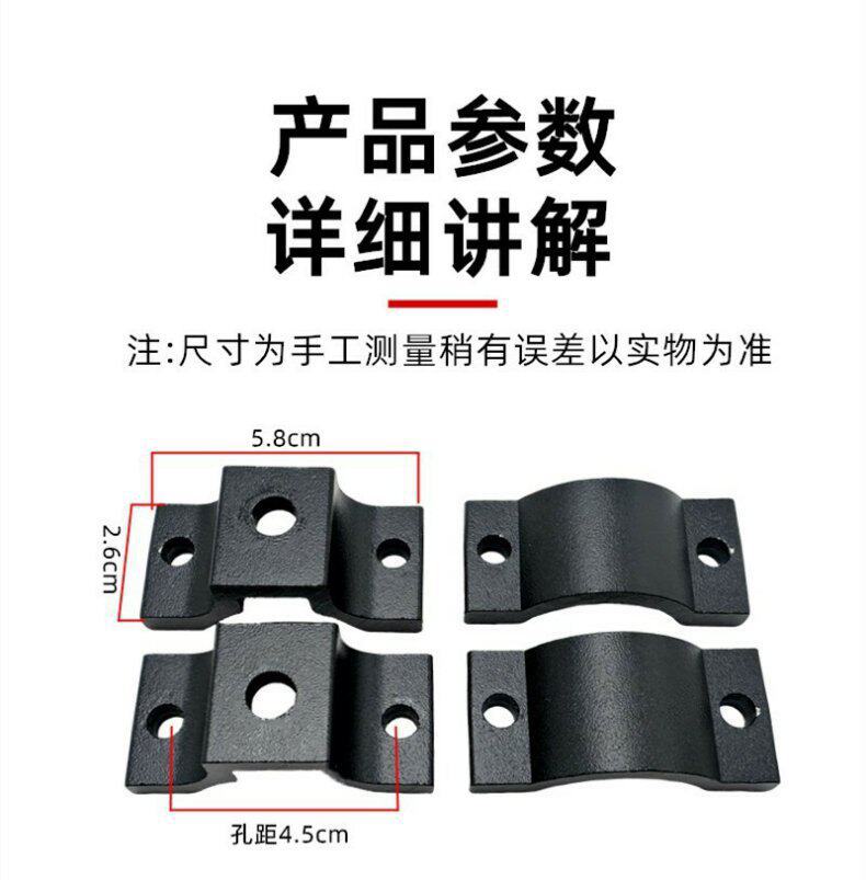 Protective Bar Footrests, Widened Anti-Slip Motorcycle Modification Parts, Foldable Foot Pedals, Additional Footrests for Delivery Electric Vehicles, No Drilling Required