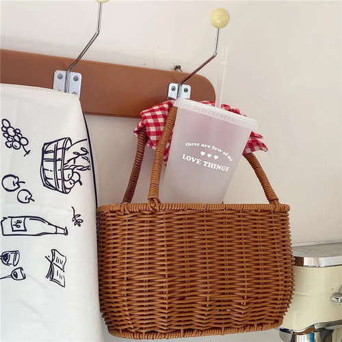 Non-disposable original English letter bear plastic straw cup girl's favorite water cup portable coffee cup juice cup