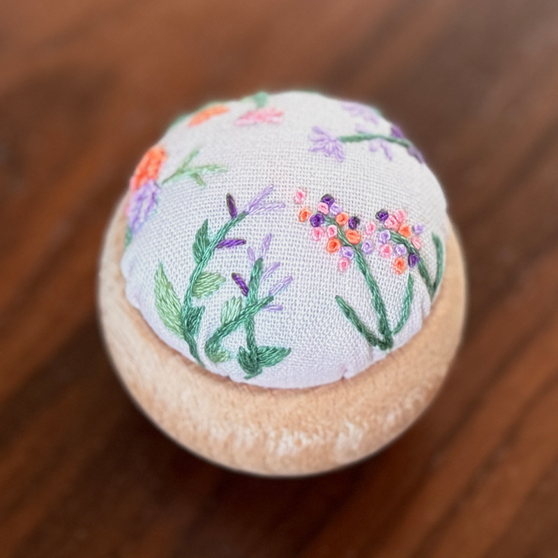 Paquete de material de bricolaje de bordado, bordado de espinas, práctica para principiantes, bolso de mano, juego de regalo, flor de bordado Lu, caja de inserción de aguja de autobordado tridimensional