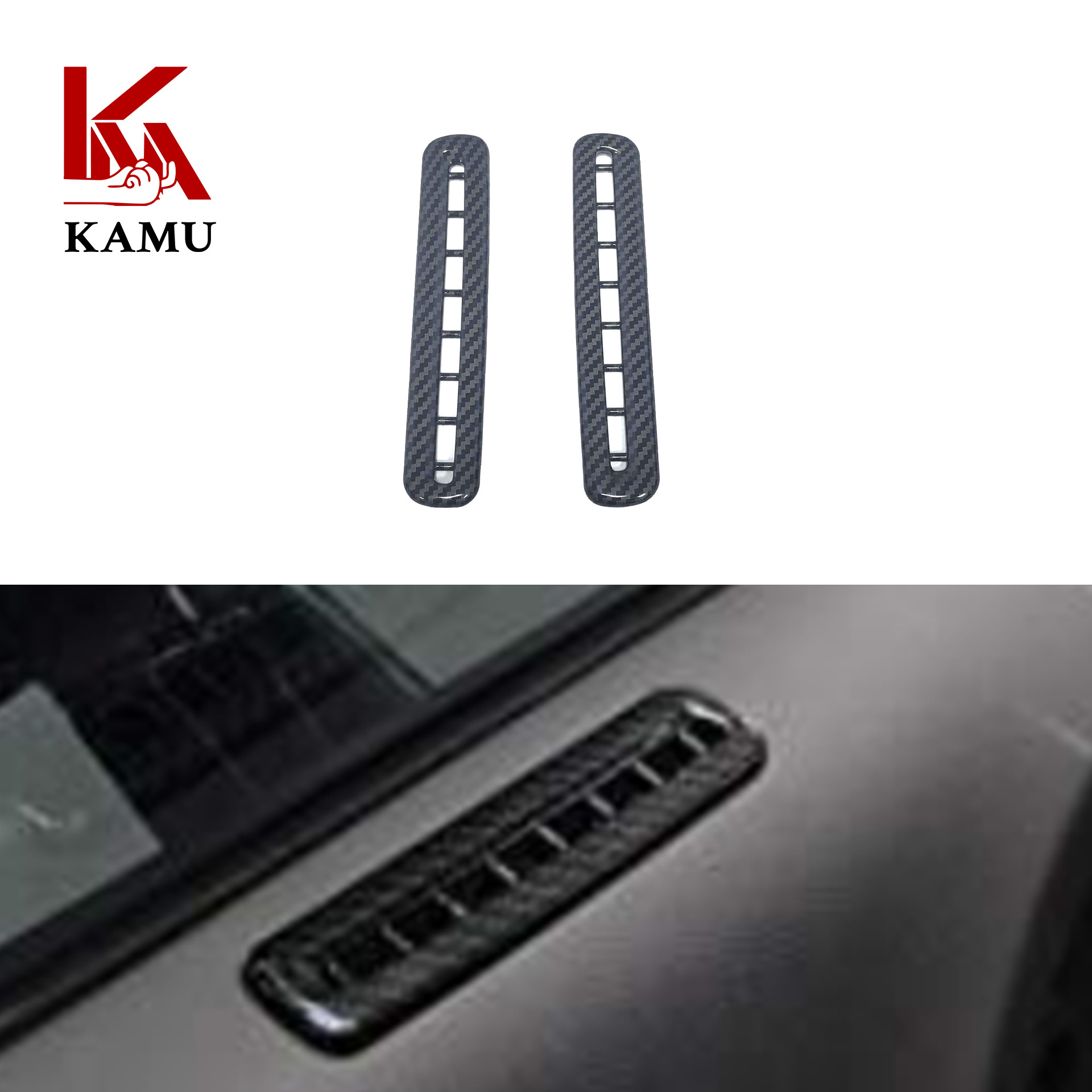 Suitable for Dodge Challenger Dodge Challenger carbon fiber pattern interior exterior navigation steering wheel gear