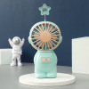 Space astronaut, lightweight handheld cartoon small air fan, Birthday gift