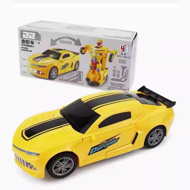 Explosión transfronteriza de avispón eléctrico, robot transformador genial, coche deportivo universal, juguete para niños, coche, regalo para niño