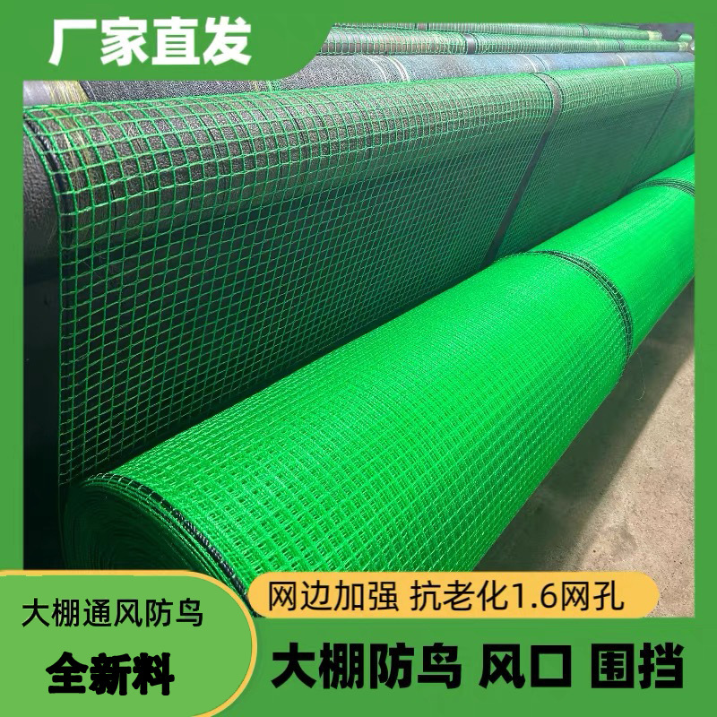 大棚专用防鸟网养殖棚葡萄大棚出风口防护网遮挡网果蔬果园防鸟网