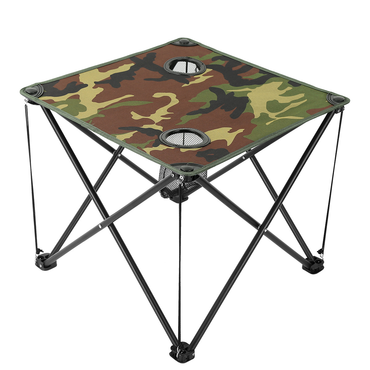 Mesa plegable al aire libre Oxford mesa de tela portátil cabina camping barbacoa tabla de tela plegable silla set al por mayor