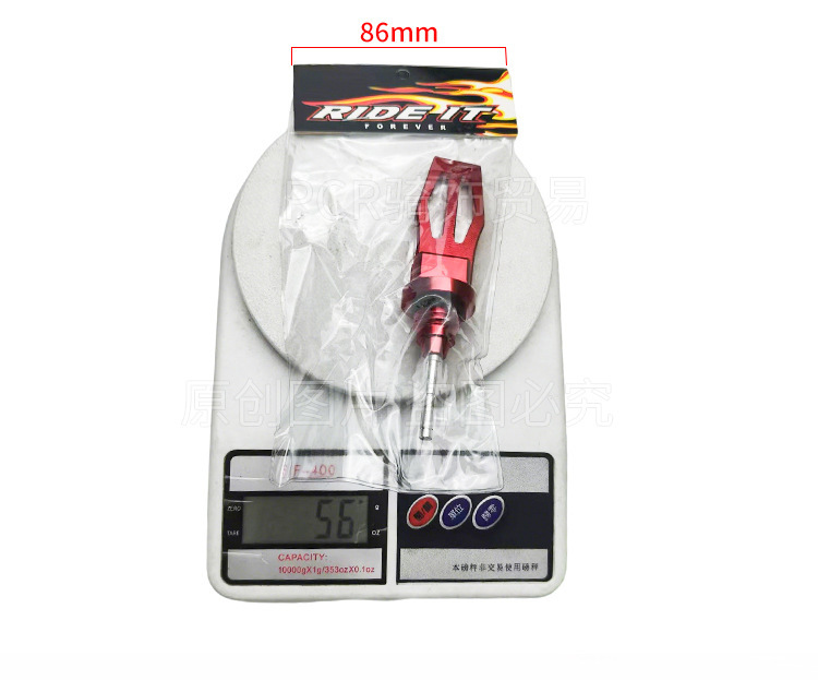 Cross-Border Popular Motorcycle Accessories Modified Cnc Aluminum Alloy Scissor-Style Oil Dipstick Gy6 Oil Measuring Stick Decorative Cover