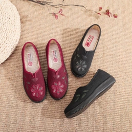 女式休闲单鞋;女式棉鞋;中老年妈妈鞋