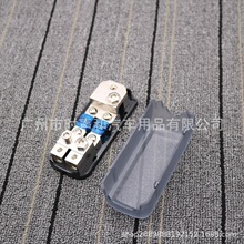 汽车保险座一出二音响改装配件连接电源线主机功放低音炮