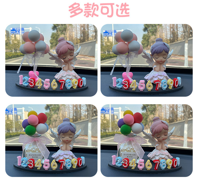 Car temporary parking car moving cartoon cute phone number plate car car moving card decoration supplies