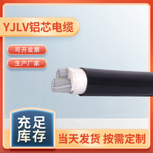 鋁電纜YJLV 2 3 4芯10 16 25 35 50 70平方架空鎧裝電力鋁芯電纜