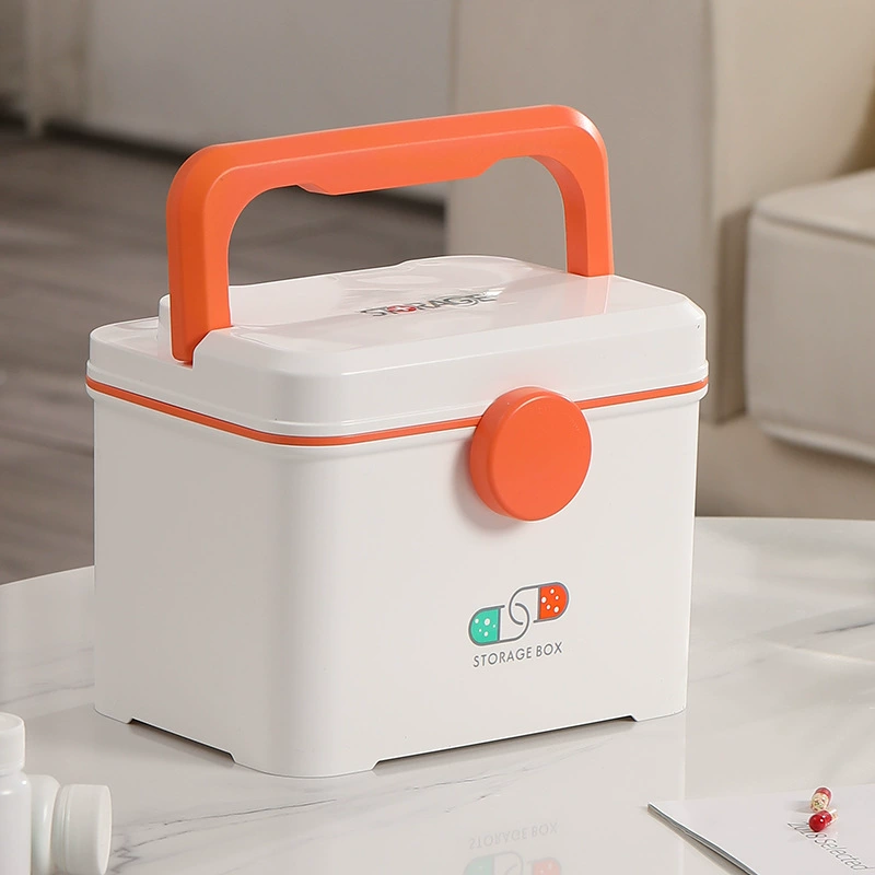 Двухслойный аптечный ящик для домашнего хранения