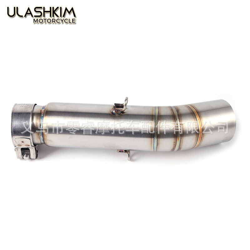 Suitable for Honda Cbr500R Motorcycle Exhaust Pipe Cb500F Cb500X Middle Section Modification R77 Silencer