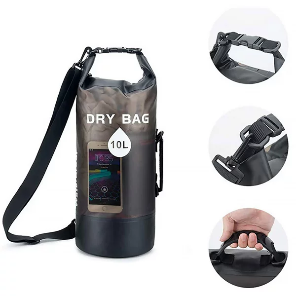 Outdoor waterproof bag, waterproof bucket bag, single-shoulder and double-shoulder river rafting bag, waterproof bag, swimming floating bag, dry bag