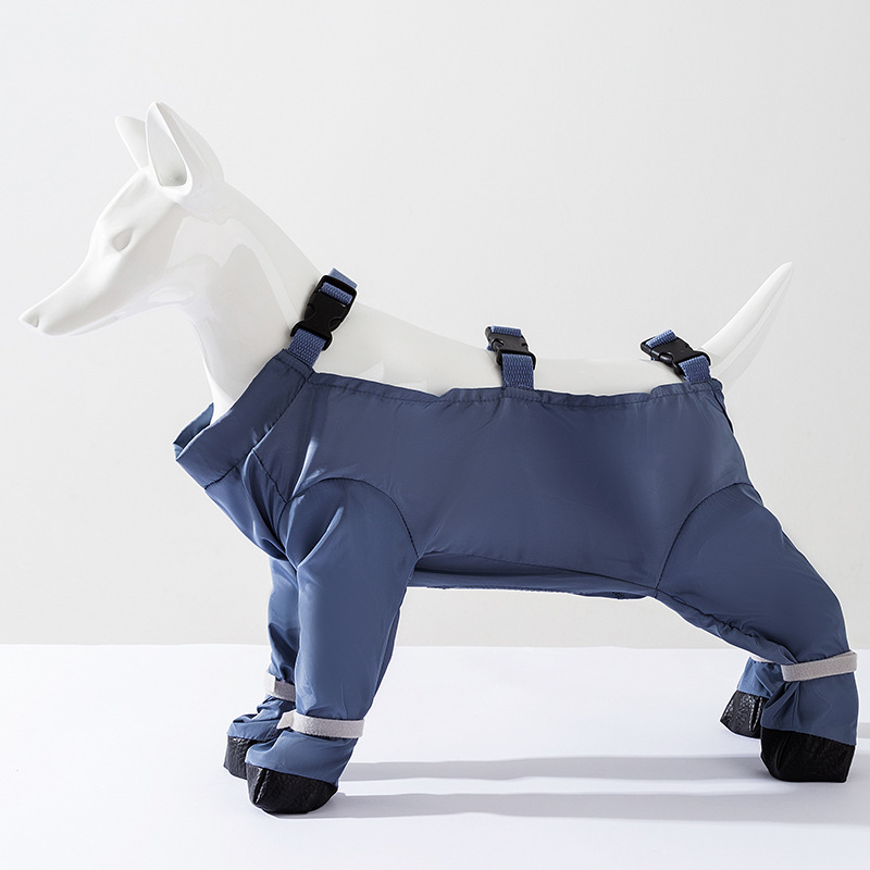 Pantalones antipolvo para perros transfronterizos impermeables a prueba de polvo para perros pequeños y medianos